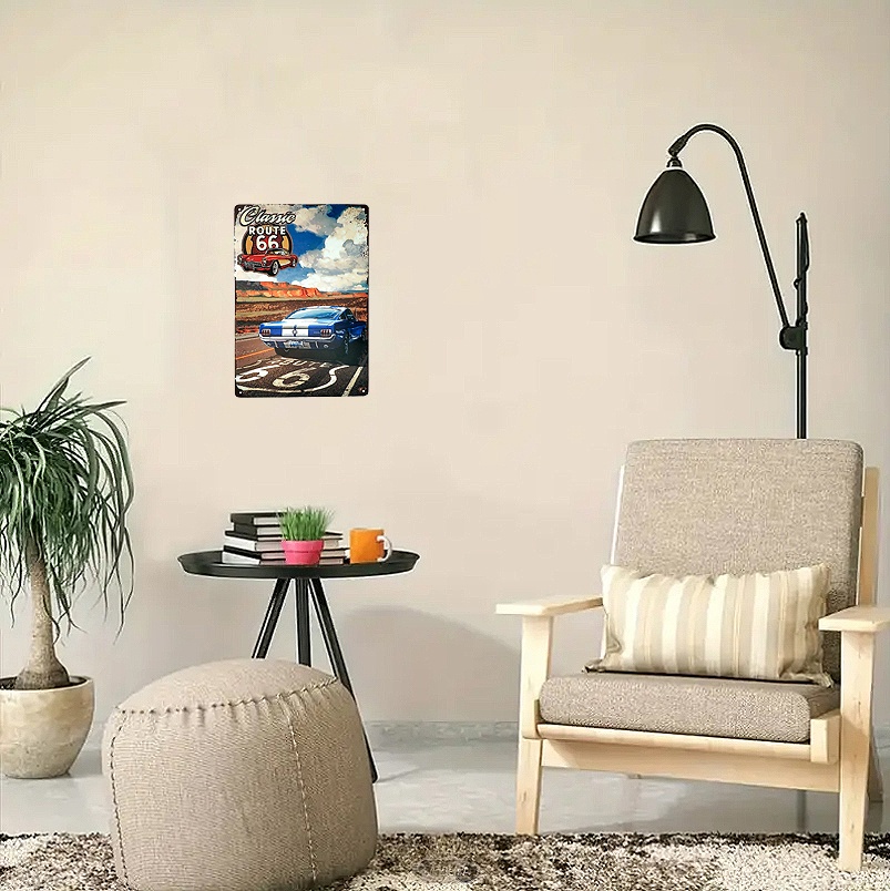 kovová Route 66 - 2