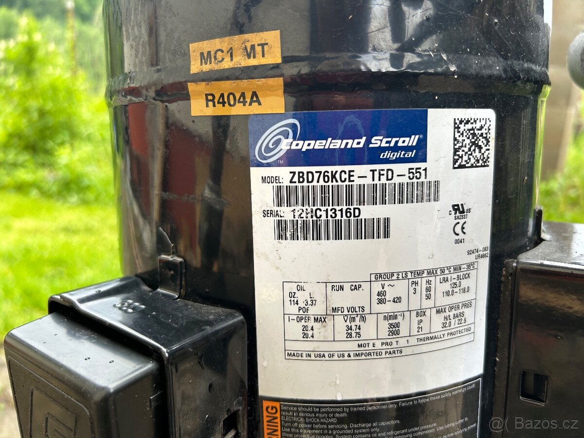 Kompresor Copeland ZBD76KCE-TFD-551 - 2