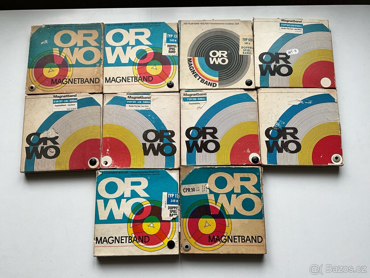 10x magnetofonový pásek - 2