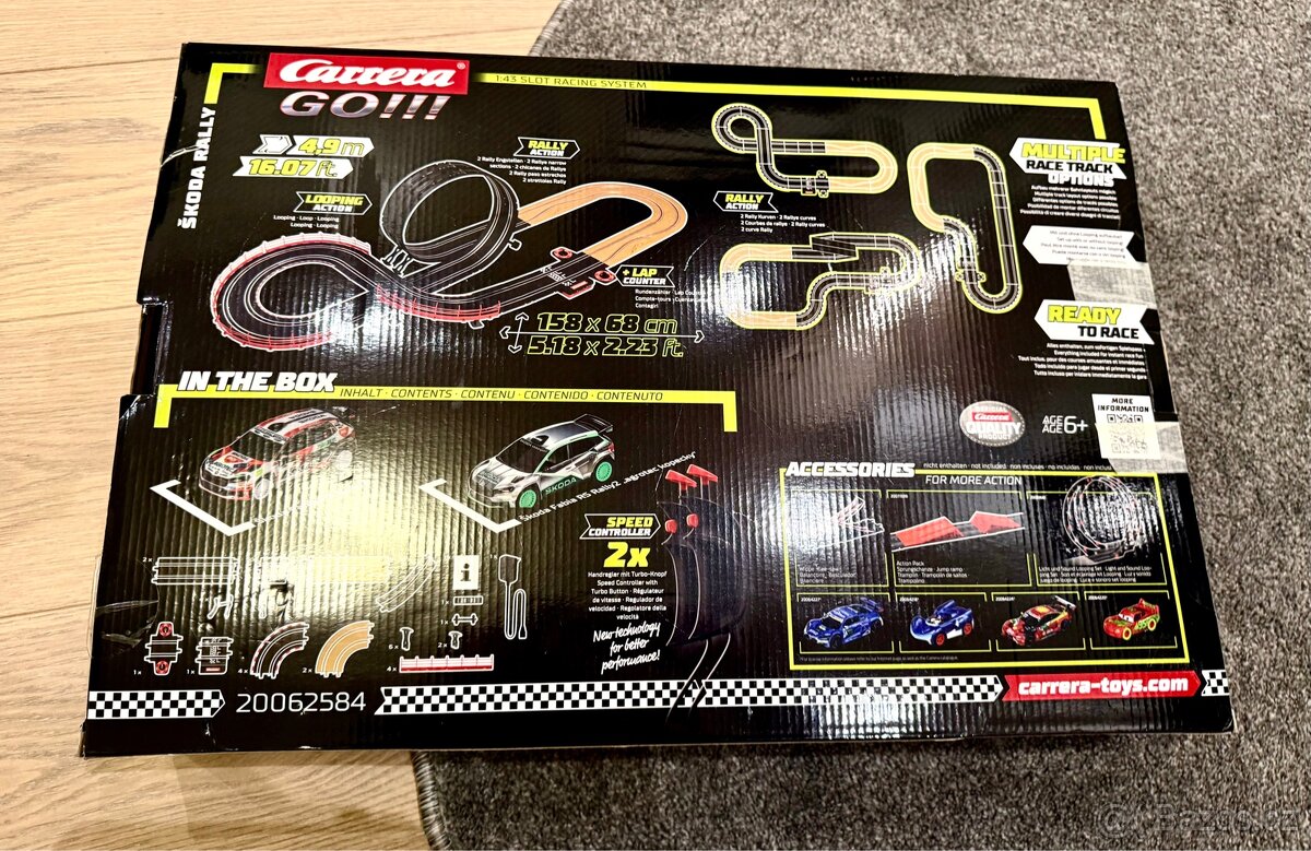 Autodraha CARRERA GO 62584- nova 1mesic - 2