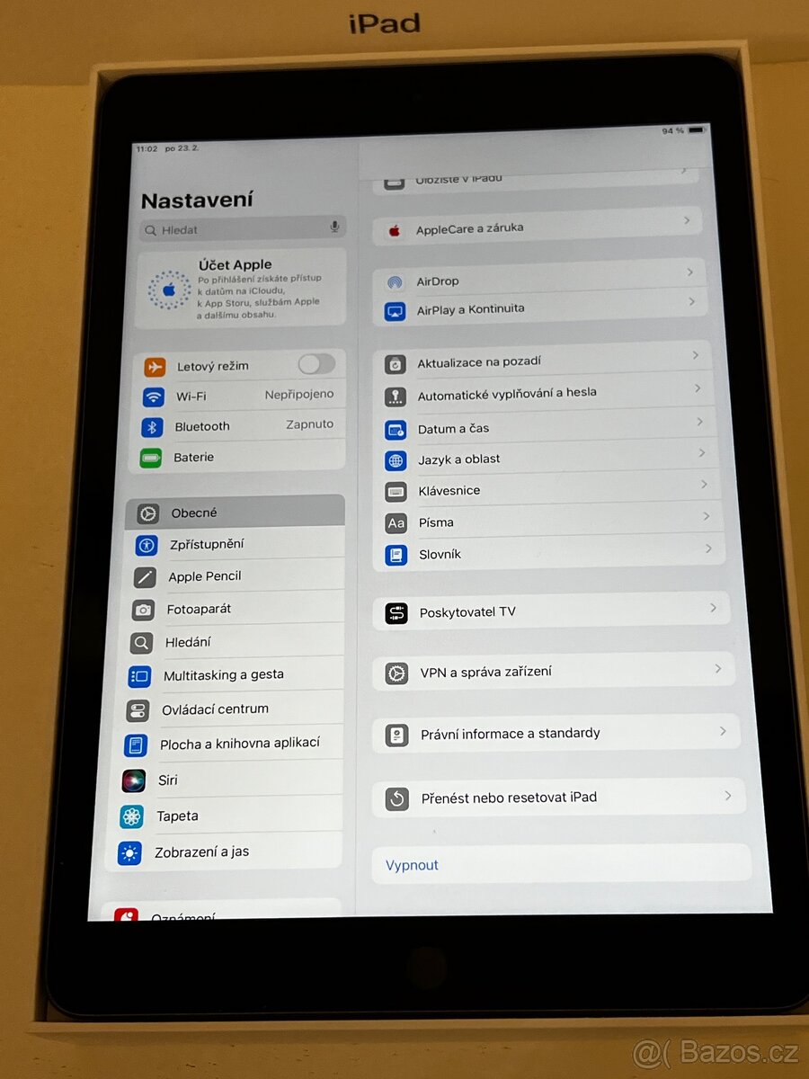 Apple iPad 8. generace (2020) - 2