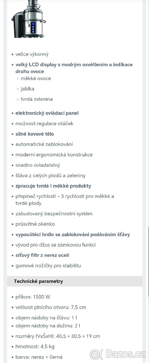 Odštavňovač Scarlett Indigo - 2