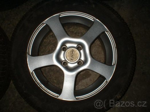 4x použitý alu disk Dotz - 2