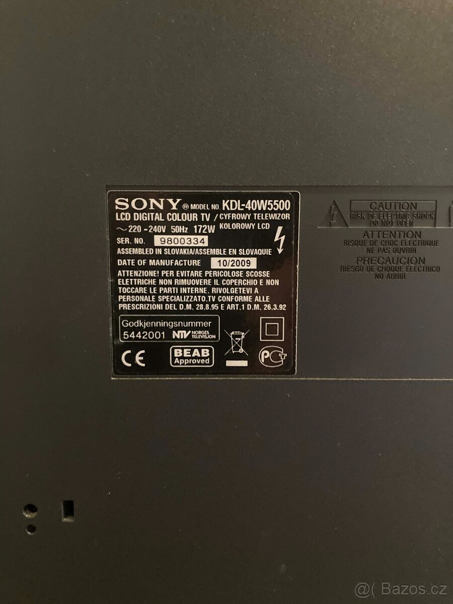 Televize Sony KDL-40W5500 - 2