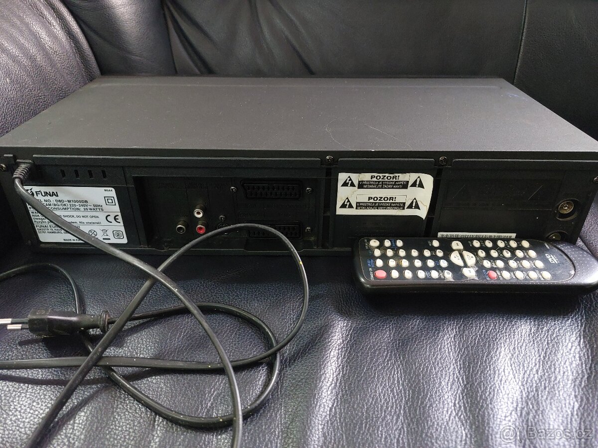 DVD a Video přehrávač FUNAI D8D-M1000DB, dálkový ovladač - 2