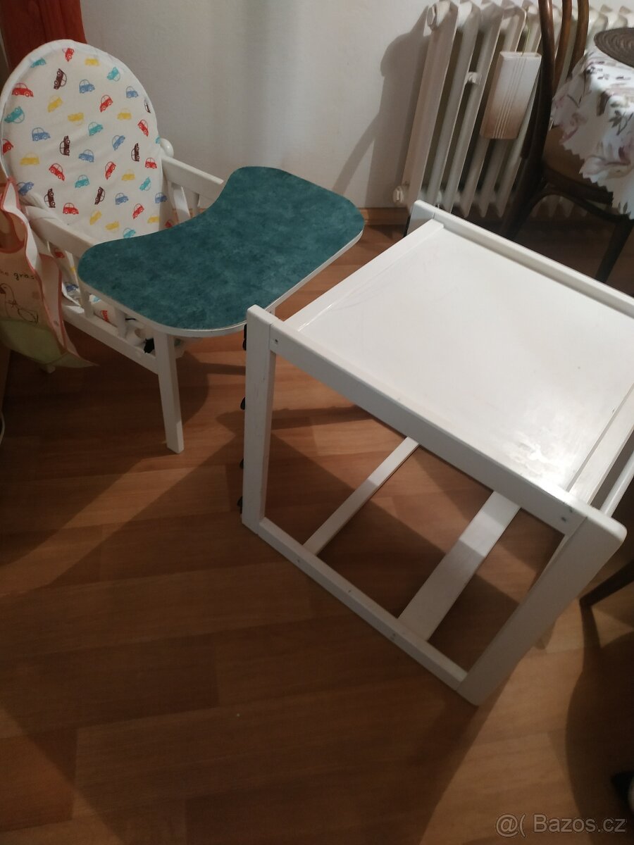 Rostoucí židle + stůl - velmi levně - 2