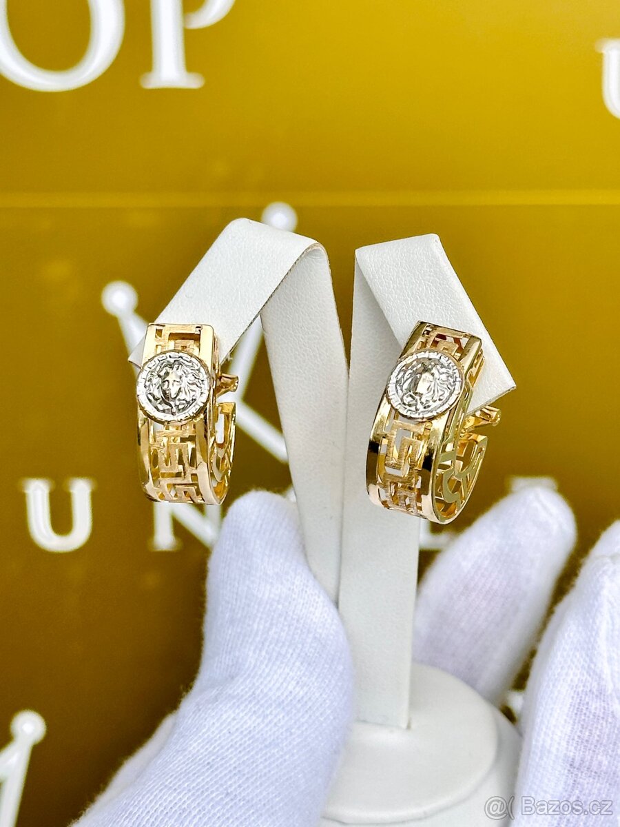Zlaté náušnice 8,16g - 2