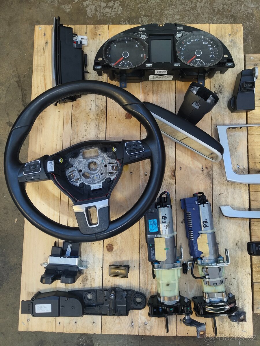 Díly interiéru Passat B7 - 2