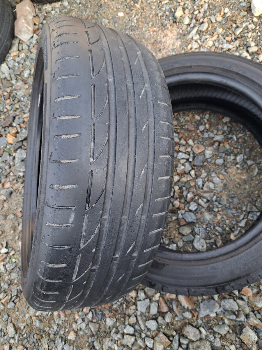 2x letní pneu Bridgestone 225/45/18 - 2