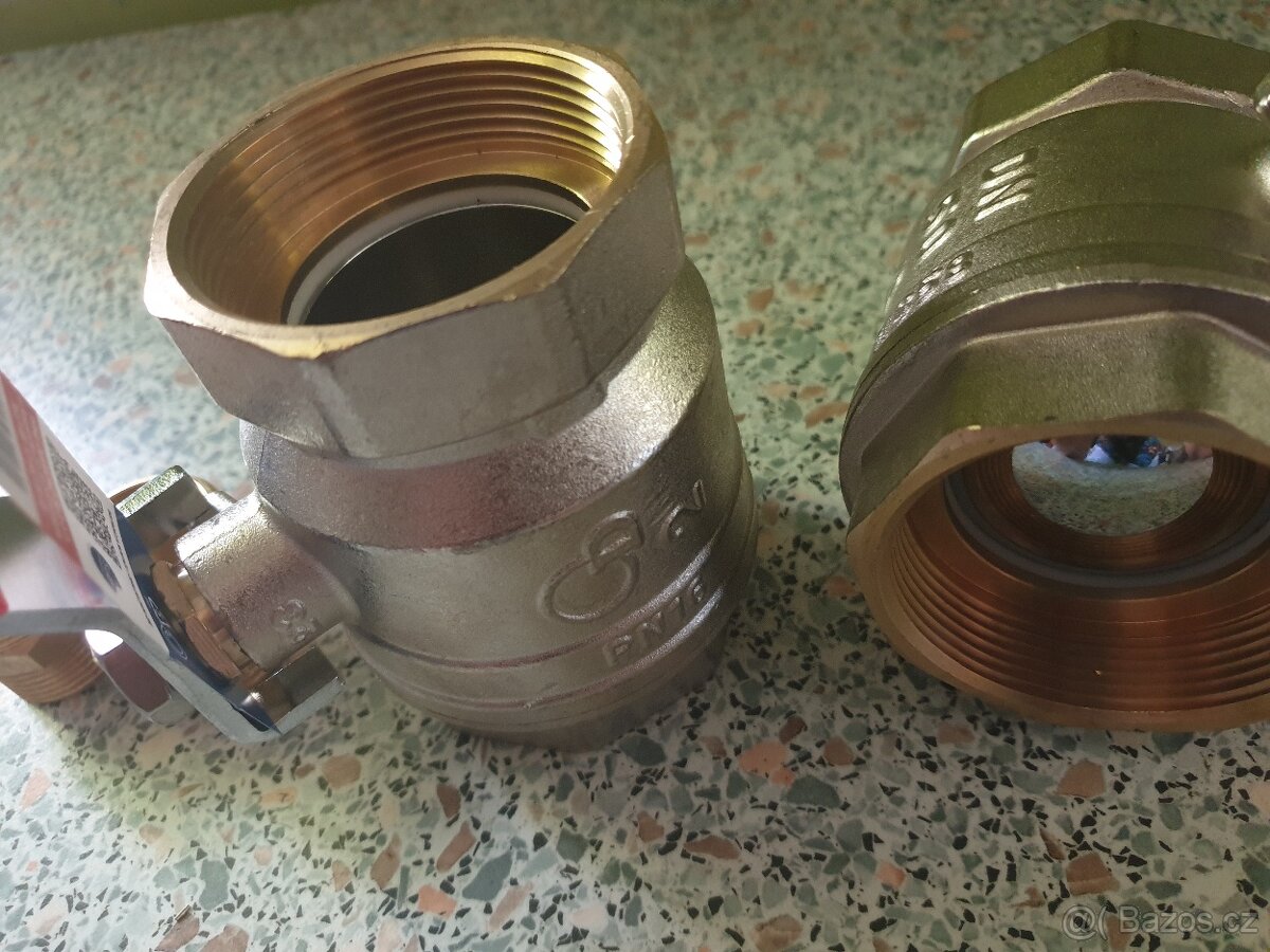 Kulový kohout 2" s ucpávkou  výprodej. - 2