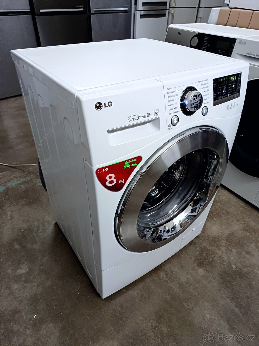 Pračka LG 8 kg A+++ 1400 ot./min ZÁRUKA - 2