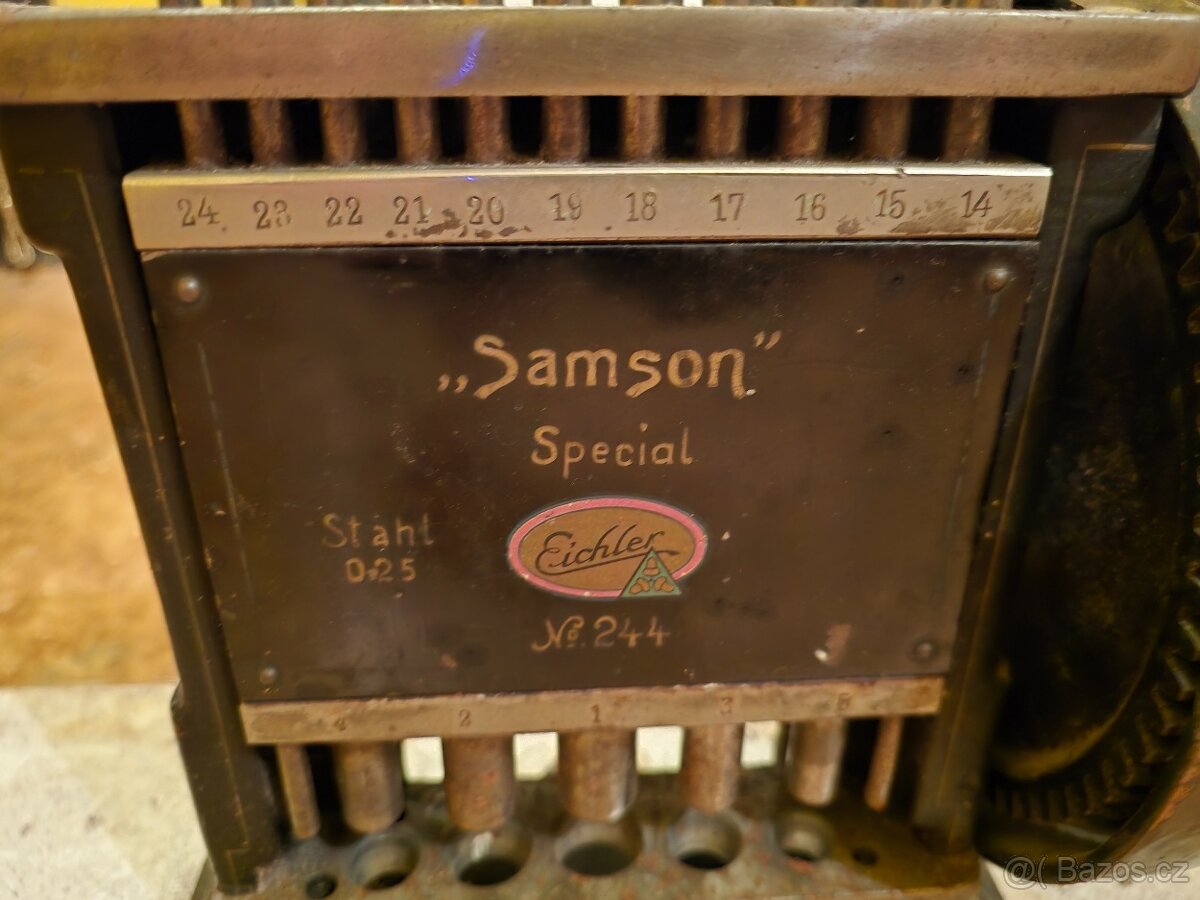 Stary zajímavý stroj SAMSON vybavení pro zubaře - 2