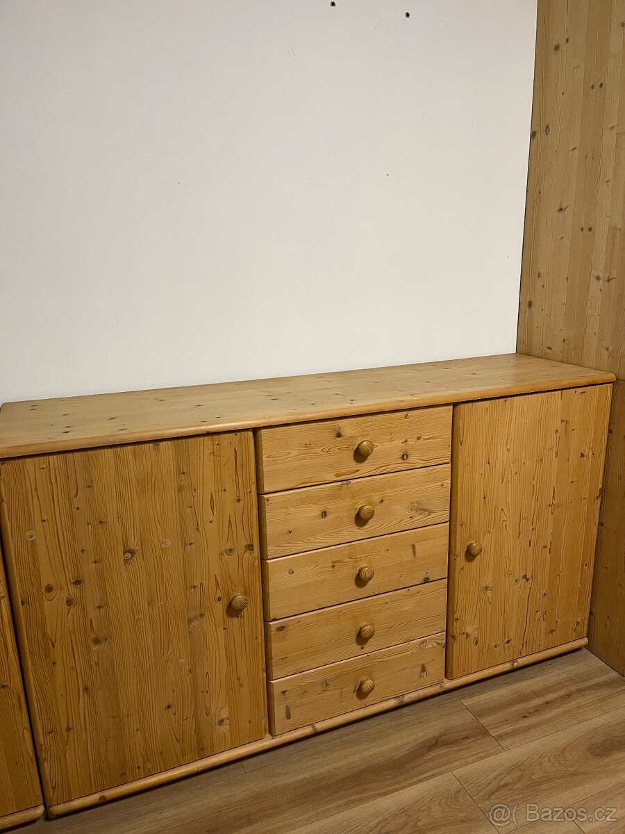 Komplet ložnice z masivu - 2