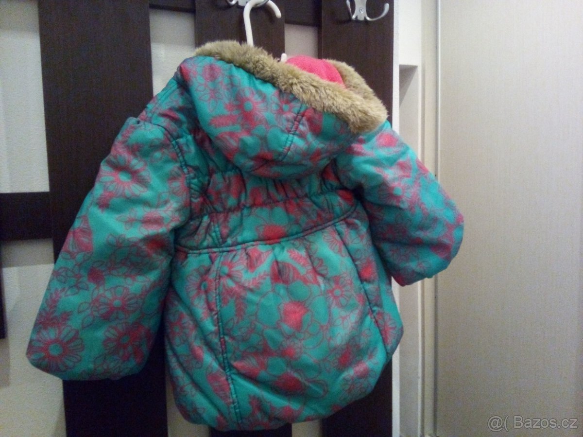 Zimní kabátek pro holčičku Marks&Spencer, vel. 98 - 2