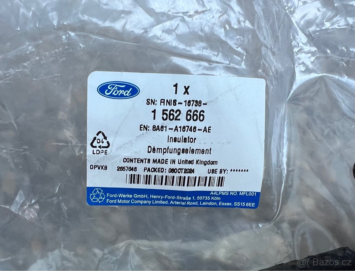 Originální izolace motoru - Ford Fiesta - 2