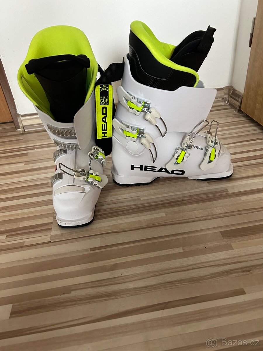 Lyžařské boty Head, délka stélky 23 odpovídá velikosti 38.5 - 2