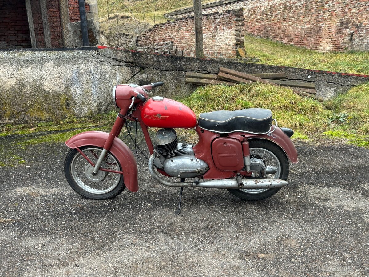 JAWA 350 360 panelka s TP - 2