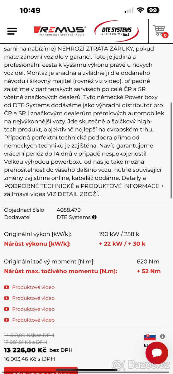 DTS systém Powerbox No 1 - 2