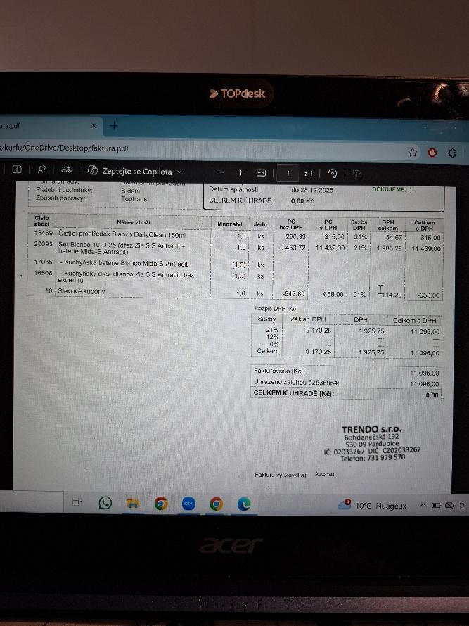 Kuchyňský dřez - 2