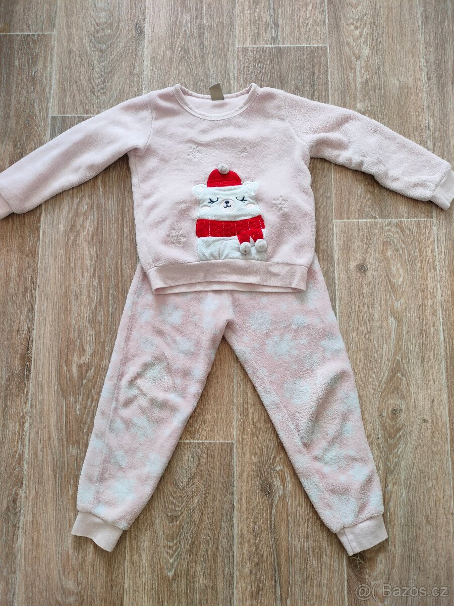 Dětské teplé pyžama vel. 98 - 2