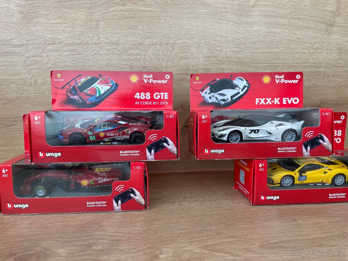 Modely Shell FERRARI kolekcia - 2