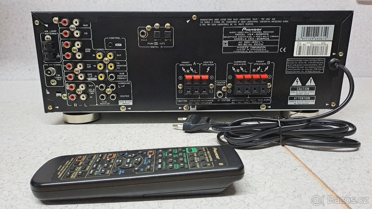 AV receiver Pioneer VSX-609RDS - 2