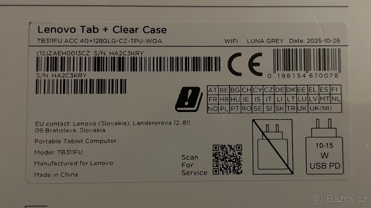 Lenovo Tab 4/128GB - 2