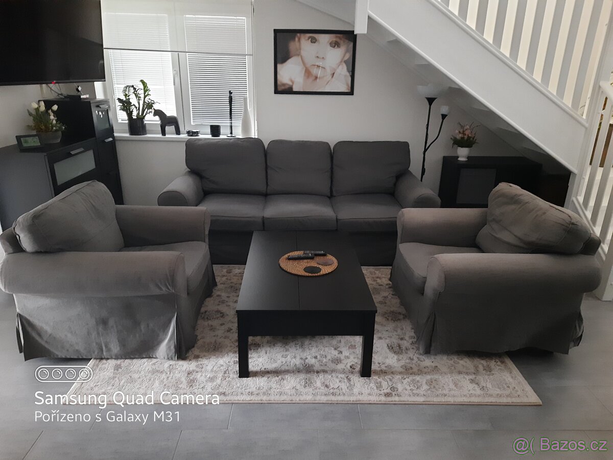 Prodám 2 křesla a sedačku - 2