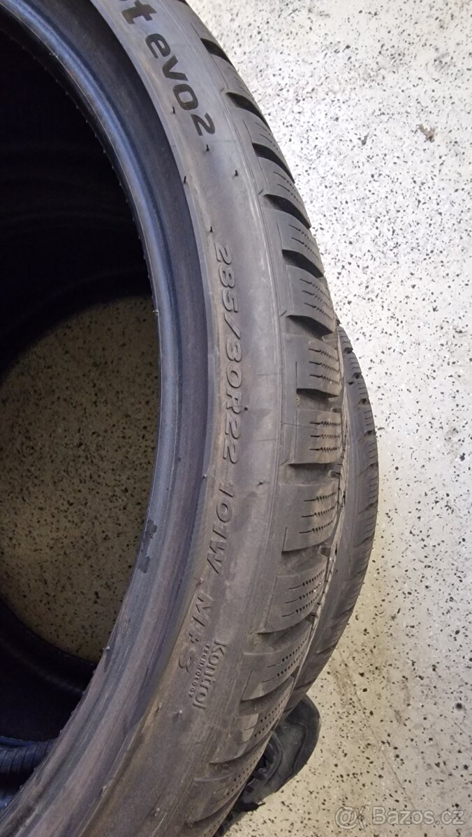 Zimni pneu 285/30 R22 hankook - 2