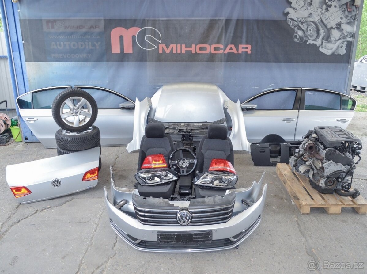 Prodáme VW PASSAT B7 (3AA) 2011-2015 náhradní díly - 2