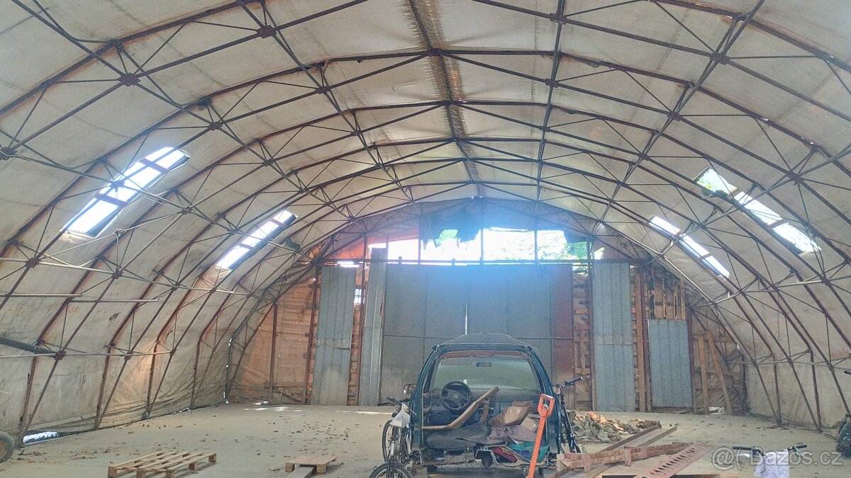 Oblouková hala - 216m2 - 2