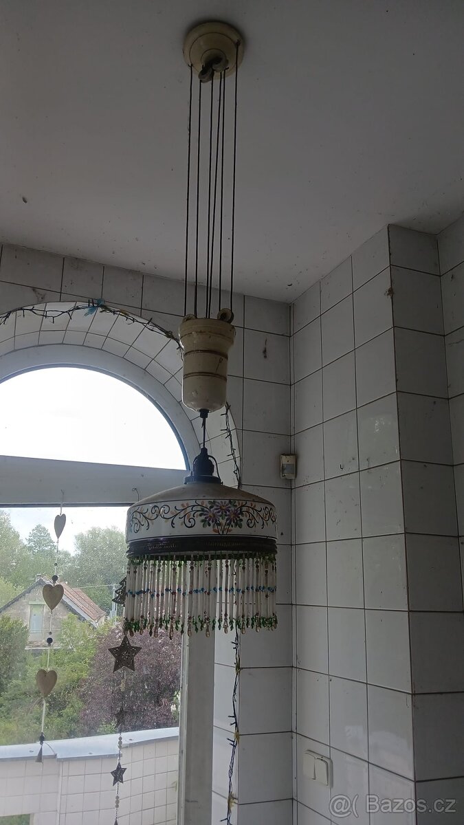 Křišťálové starožitné lustry - 2