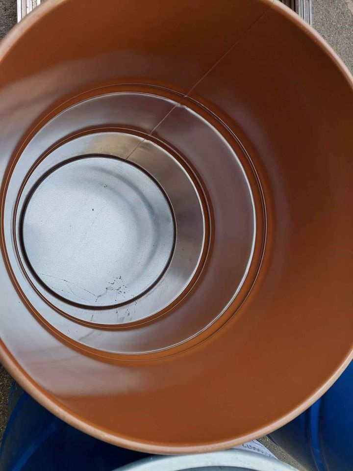 Plechový sud z potravinářského průmyslu 200l - 2