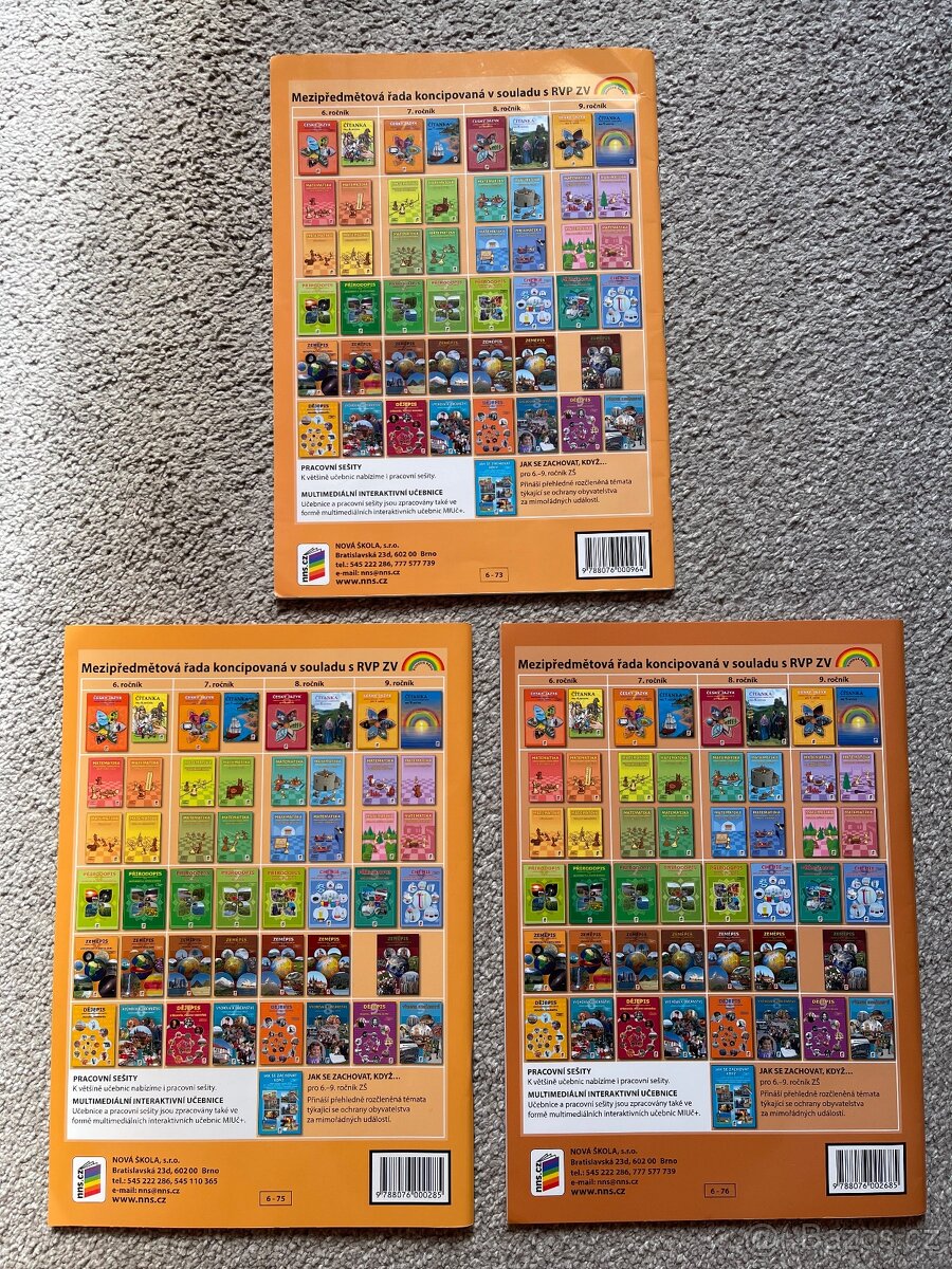 Zeměpis 6 , 1. a 2. díl + pracovní sešit - 2