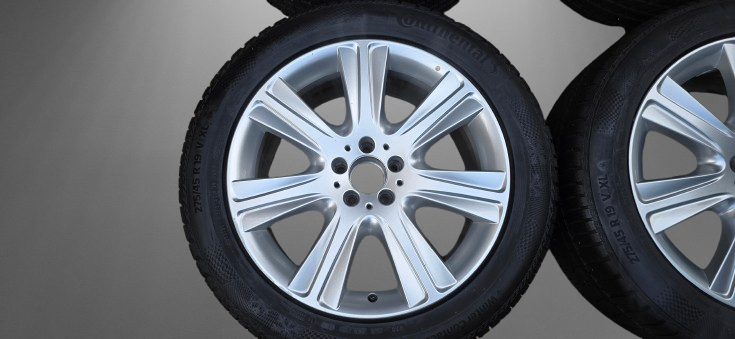 Zimní sada disků Mercedes (S) 19", 245/45 + 275/45/19 - 2