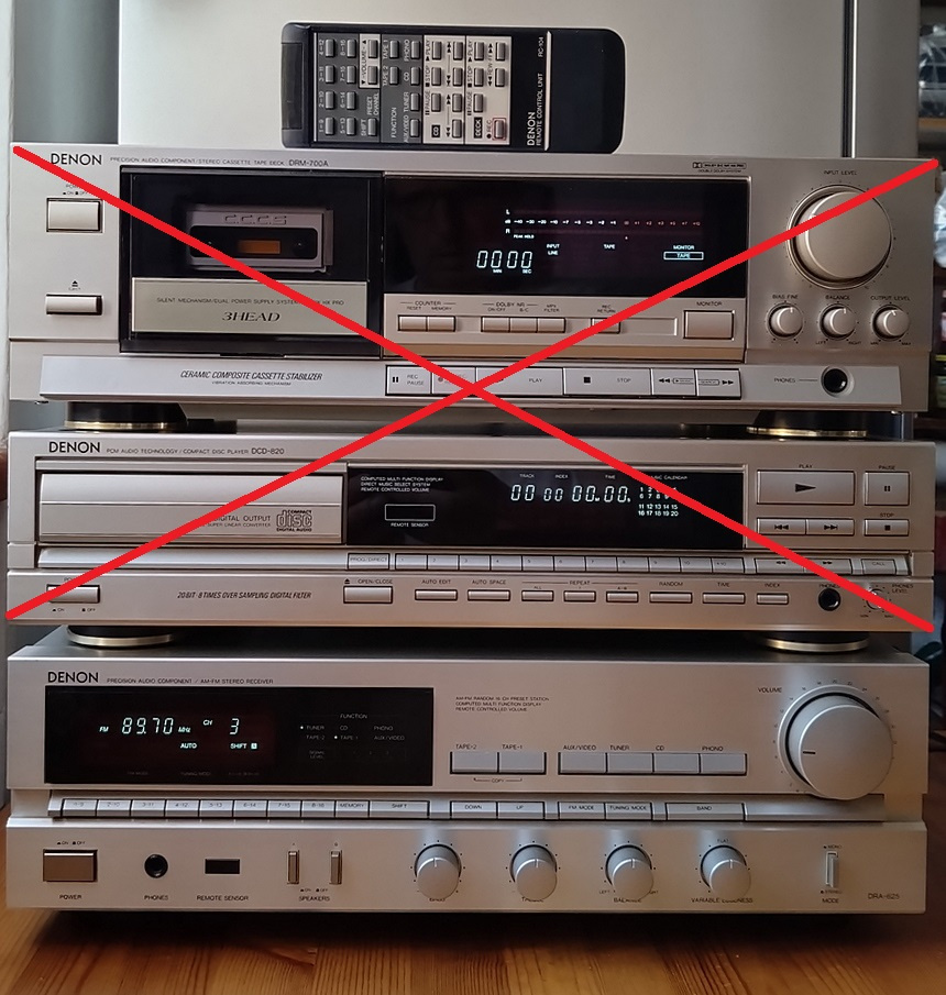 Receiver DENON DRA-625 - 2