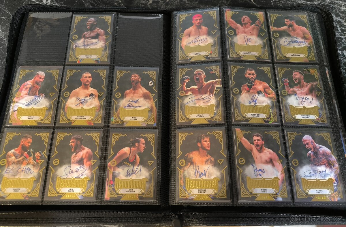 Karty Oktagon Braveheart limit 40 podpis auto - 2