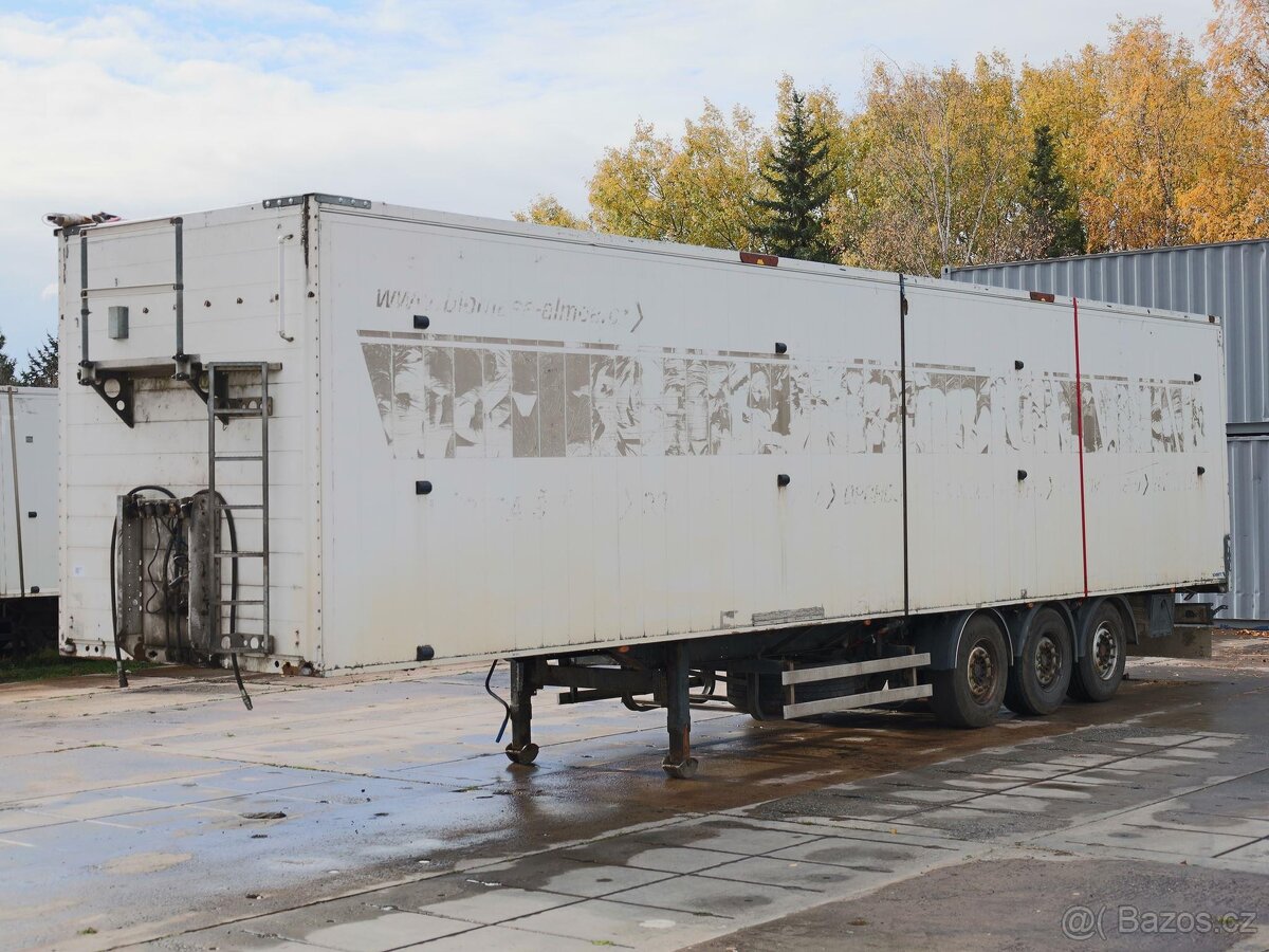 Schmitz SW 24, POSUVKA, 35 TUN, 92 CBM, NÁPRAVY SAF, ZVEDAC - 2