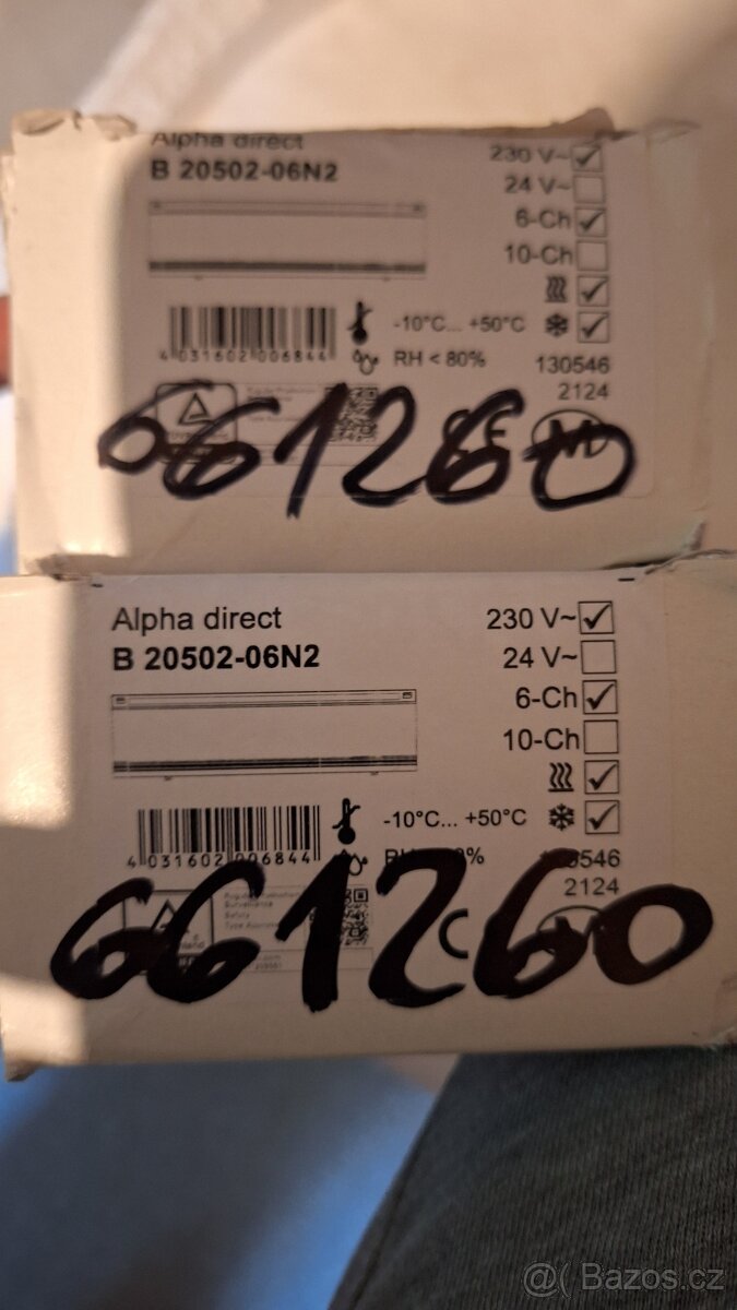 Elektrolišta pro podlahový rozdělovač - Deltatop - 2