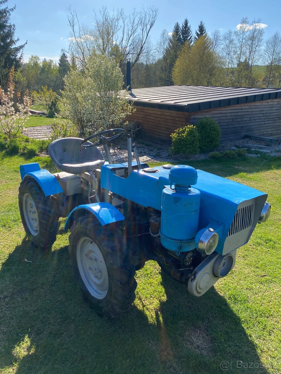 Malotraktor T4 K14 + vozík NSN-10 - 2