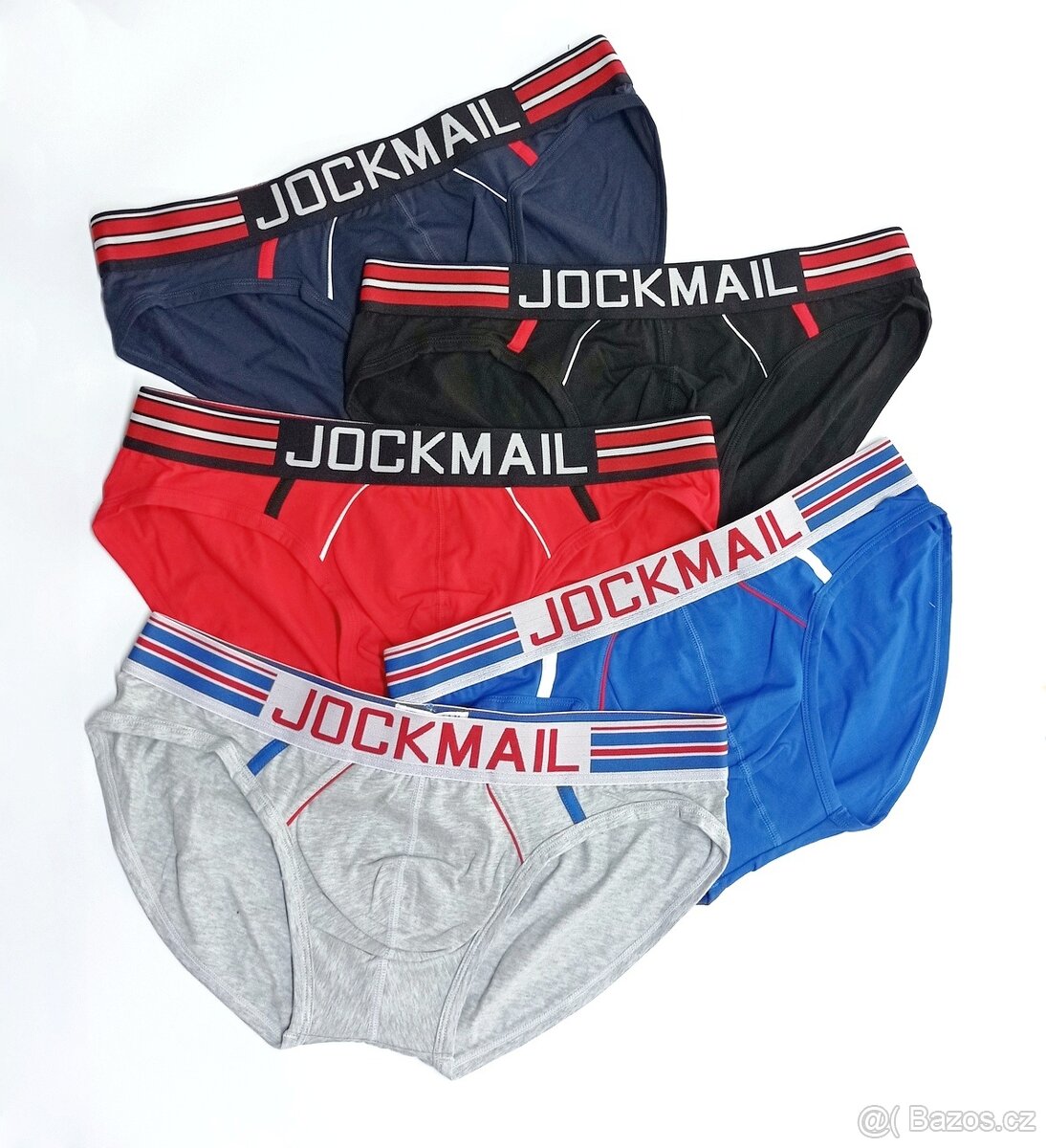 DOPRODEJ pánské luxusní slipy Jockmail XXL (eu L/XL) - 2