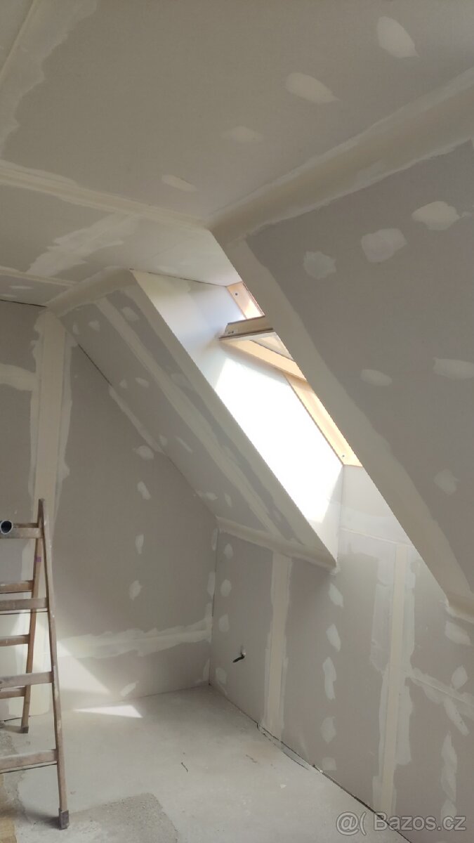 Zednické a sadrokartonařské práce - 2