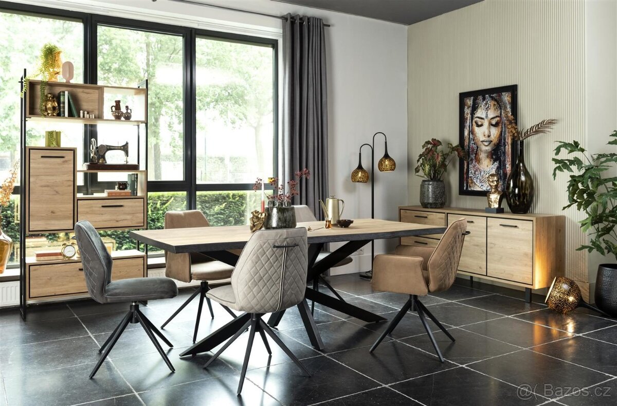 Nerozkládací jídelní stůl - Barkos 180x100 cm - 2