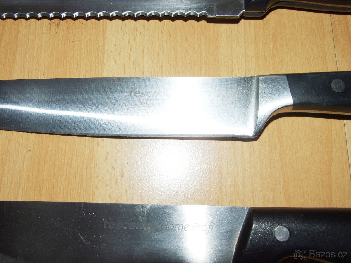 3ks kuchařské nože: AZZA+Homeprofi Tescoma - 2