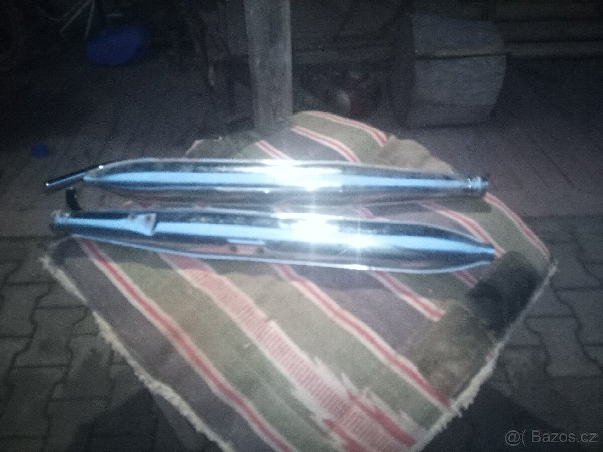 Prodám výfuky a kolena na Jawa 250/353 - 2