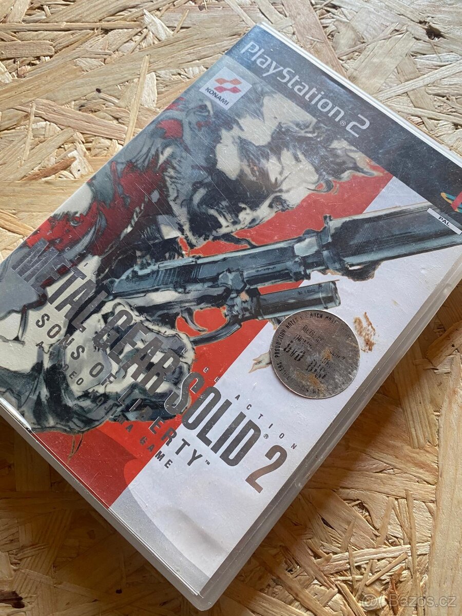 PS2 Metal Gear Solid 2 Sons of Liberty - double CD - 2