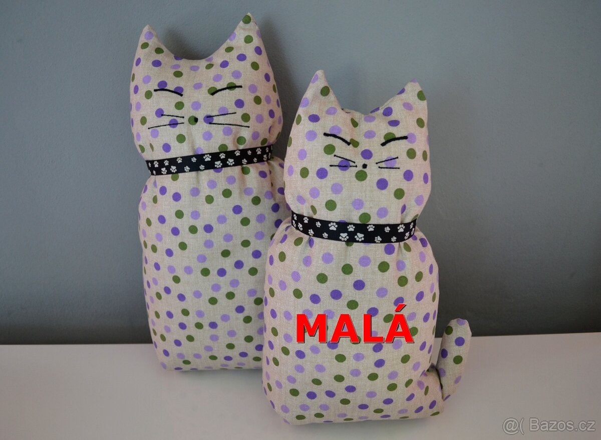 Dekorační polštáře kočky - sada 2 ks - 2