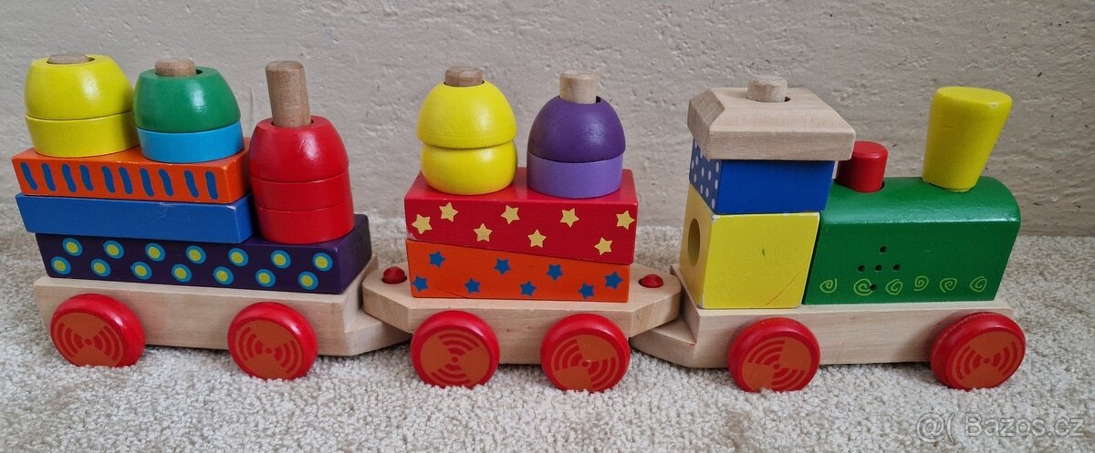 Dřevěný vláček - 2