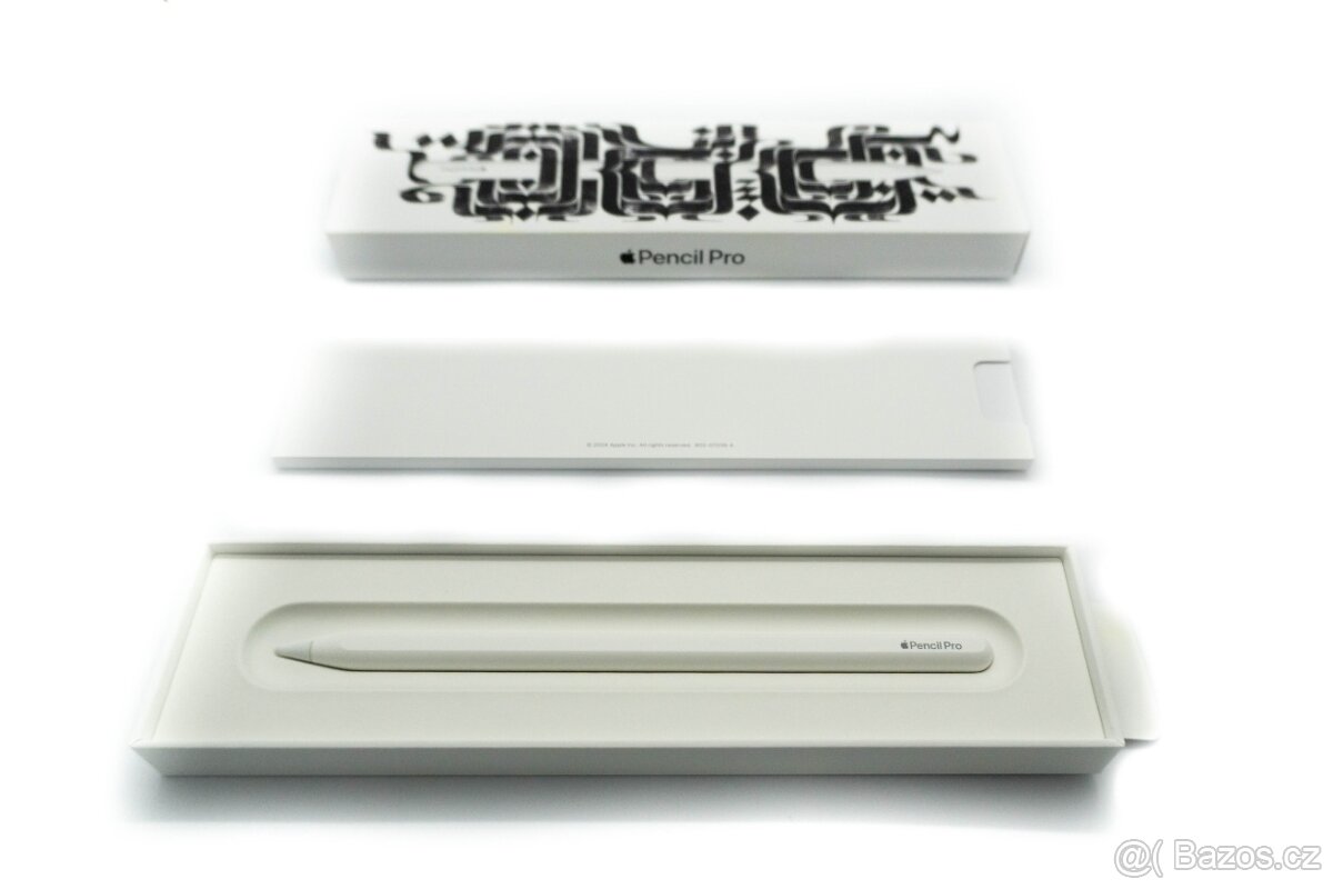 Apple Pencil Pro - jako nová - záruka - 2