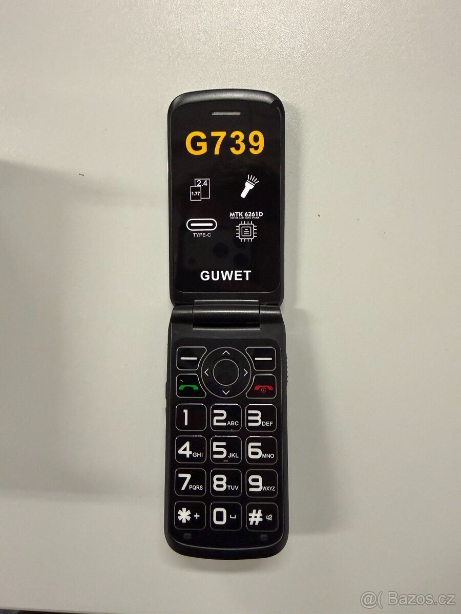 Telefon pro seniory Guwet G739 - 2